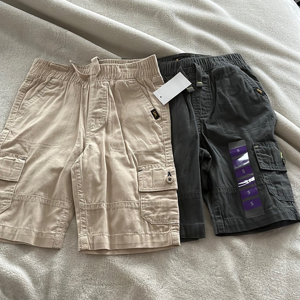 Two pairs of boys shorts . Never worn